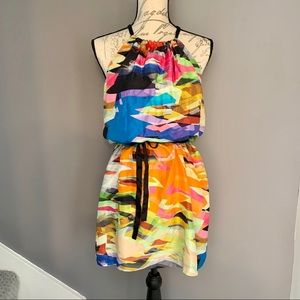 Trina Turk 100% Silk Shift Dress